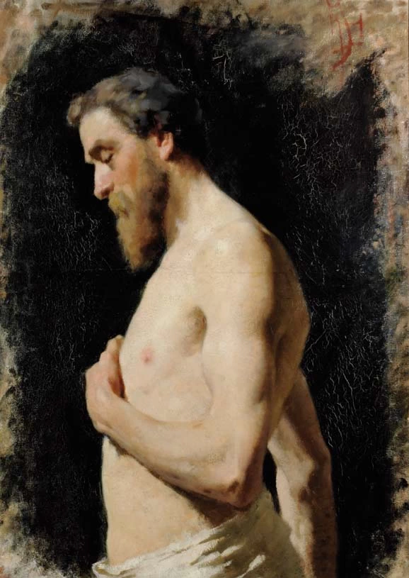  123-Francesco Filippini-Studio di nudo virile-1 
